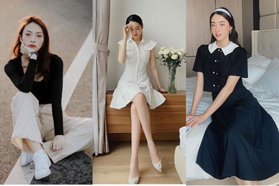 Dành cho lúc không biết mặc gì: 12 cách mix đồ đen - trắng của sao Việt giúp chị em trông sành điệu khỏi nghĩ