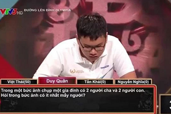 Câu hỏi Đường lên đỉnh Olympia cực hack não, đánh bại cả thí sinh và nhiều khán giả: Nếu trả lời đúng trong 5s, não bạn chắc được lắp mô tơ!-1