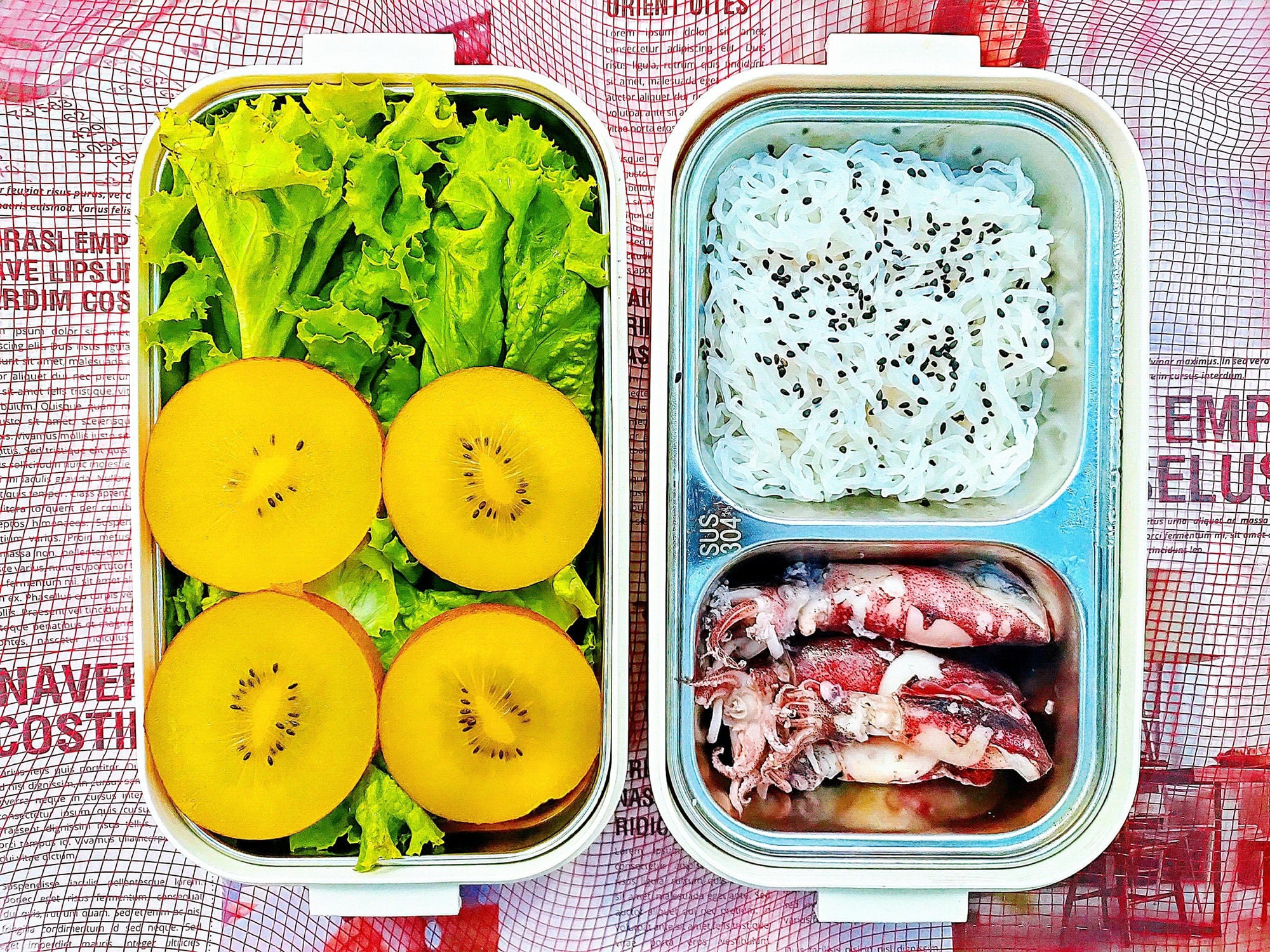 Phát thèm với cơm hộp mẹ 9X mang đi làm, rực rỡ như tranh còn bổ, rẻ-1