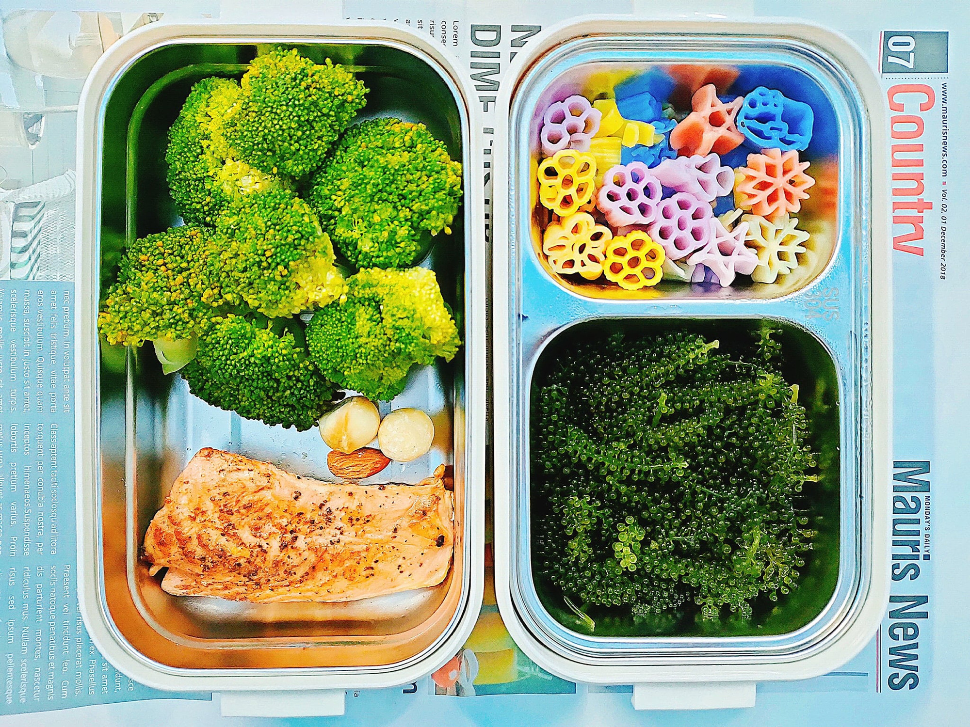 Phát thèm với cơm hộp mẹ 9X mang đi làm, rực rỡ như tranh còn bổ, rẻ-8