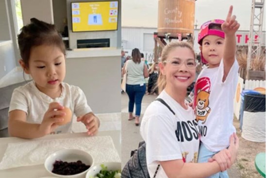 Thanh Thảo khoe ông xã tự tay nấu bữa sáng cho vợ con, cách nói chuyện với con gái khiến ai cũng nể phục