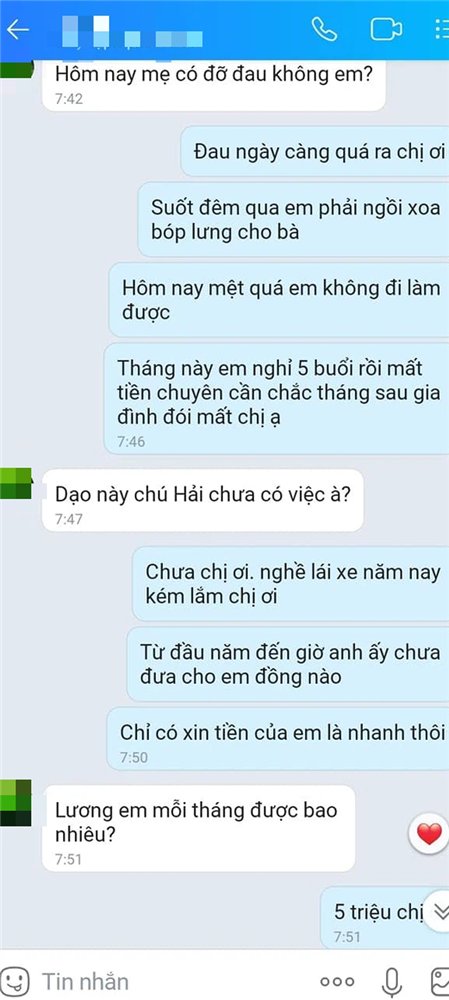 Lúc mẹ chồng bị bệnh nặng, chị dâu chưa chăm sóc được ngày nào mà suốt ngày hỏi chuyện tài sản khiến tôi điên đảo-1