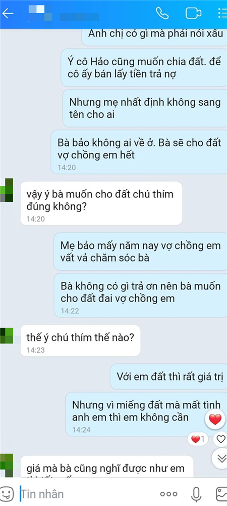 Lúc mẹ chồng bị bệnh nặng, chị dâu chưa chăm sóc được ngày nào mà suốt ngày hỏi chuyện tài sản khiến tôi điên đảo-7