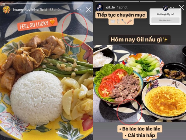 Sao Vbiz bị soi đang sống chung nhà: Hoàng Thùy Linh - Gil Lê lọt cả rổ hint, Việt Anh lộ vì ảnh nóng trong nhà bếp?-4