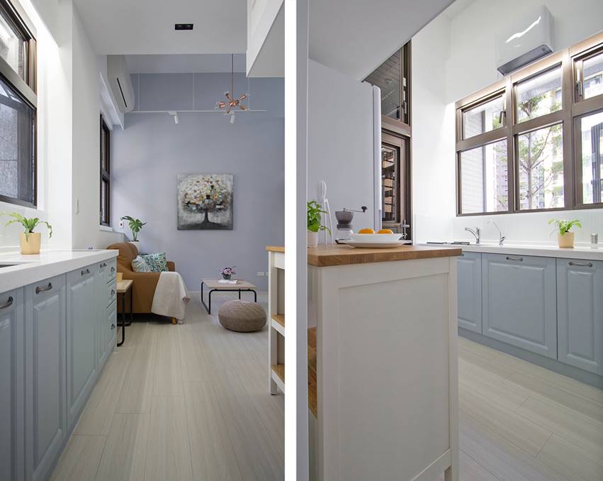 Thiết kế thông minh biến căn hộ nhỏ hẹp của 2 chị em thành tổ ấm xinh xắn, từ yếu điểm trở thành không gian độc đáo và tiện dụng-9