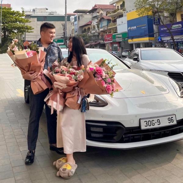 Nghi vấn siêu xe Porsche liên quan đường dây đánh bạc khủng ở Hà Nội là quà cưới được một hot girl khoe lên mạng tháng 4/2021-7