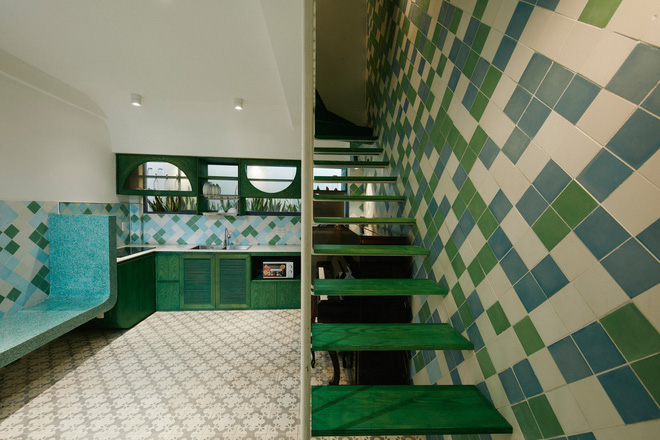 Nhà xanh lá 34m2 lọt thỏm giữa những công trình cao tầng nhưng vẫn nổi nhất khu nhờ loạt điểm nhấn độc nhất vô nhị-15