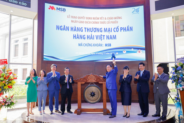 1.175 triệu cổ phiếu MSB niêm yết tại sàn HoSE-1