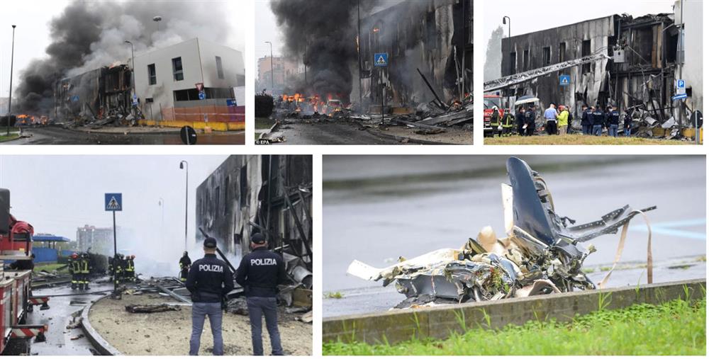 Vụ tỷ phú lái máy bay lao vào tòa nhà khiến cả gia đình chết thảm: Công khai danh tính 8 nạn nhân và hiện trường thảm khốc-2
