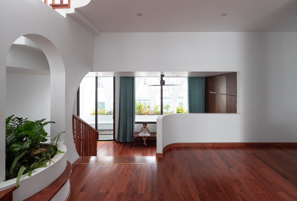 Gia đình yêu thiên nhiên xây nhà 6 tỷ, gộp hai lô đất, thiết kế mặt tiền trồng cây chất khỏi bàn-8