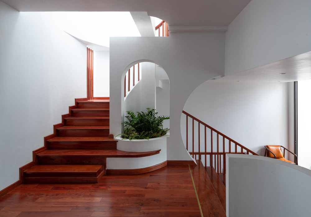 Gia đình yêu thiên nhiên xây nhà 6 tỷ, gộp hai lô đất, thiết kế mặt tiền trồng cây chất khỏi bàn-11