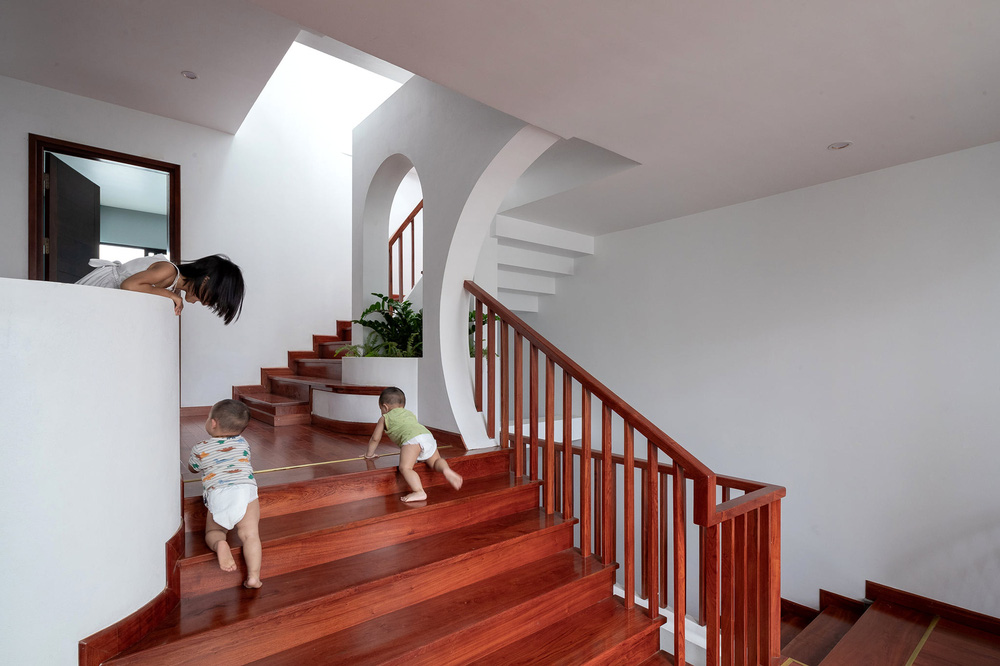 Gia đình yêu thiên nhiên xây nhà 6 tỷ, gộp hai lô đất, thiết kế mặt tiền trồng cây chất khỏi bàn-17