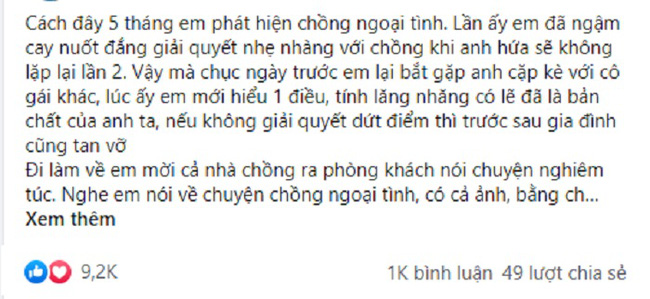 Chồng ngoại tình vẫn được bênh phải nhìn lại vợ, nàng dâu nhẹ nhàng nhắc tới chuyện xưa khiến cả nhà chồng đứng hình-1