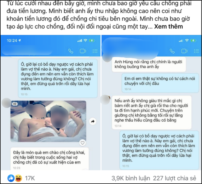 Nhân tình của chồng đe dọa: Gửi tí quà chào chị công khai” nhưng lại co rúm trước pha xử lý cực cao tay của cô vợ giàu có-1