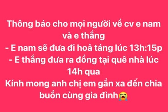 Vụ tai nạn xe con khiến nhóm Youtuber thương vong: Chính quyền thông tin chính thức, gia đình thông báo về tang lễ