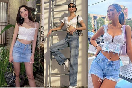 Áo croptop - ‘vũ khí’ giúp Tường Linh khoe dáng cực nuột