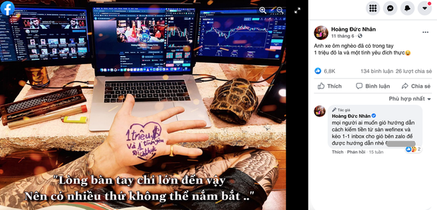 Hoàng Tử Gió từng tham gia sàn tài chính 4.0, thường xuyên khoe tiền bạc và xe cộ để lùa gà-2