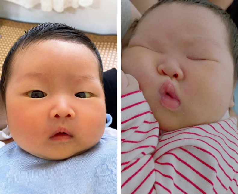 Mẹ Hà Nội bầu bí ăn ít mà sinh con cân nặng khủng - hội chị em đổ xô vào xin vía-2