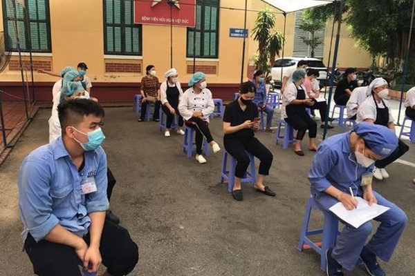 Trưa 6/10, Hà Nội thêm 6 ca mắc Covid-19 mới đều liên quan đến BV Việt Đức-1