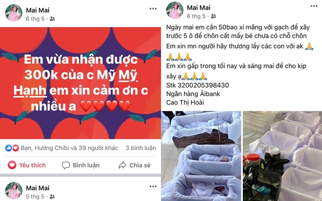 Nam Định: Người phụ nữ dùng nick ảo kêu gọi quyên góp cho trẻ sơ sinh xấu số, chiếm đoạt tiền của gần 1.000 nhà hảo tâm-1