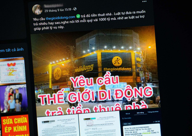 Ông chủ nhà cho Thế giới Di động thuê: Tôi không nghèo, nếu lúc trước họ thương lượng tôi sẵn sàng giảm, giờ thì 1 đồng cũng không-1