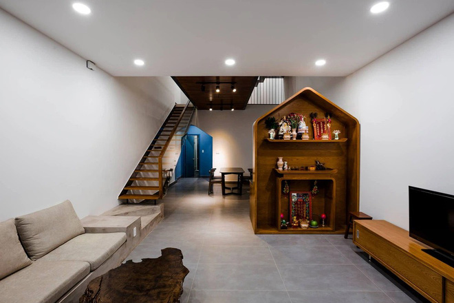6 ngôi nhà Việt nhìn ngoài cứ ngỡ không có gì, bước vào mới bất ngờ với không gian và kiến trúc đỉnh cao-10
