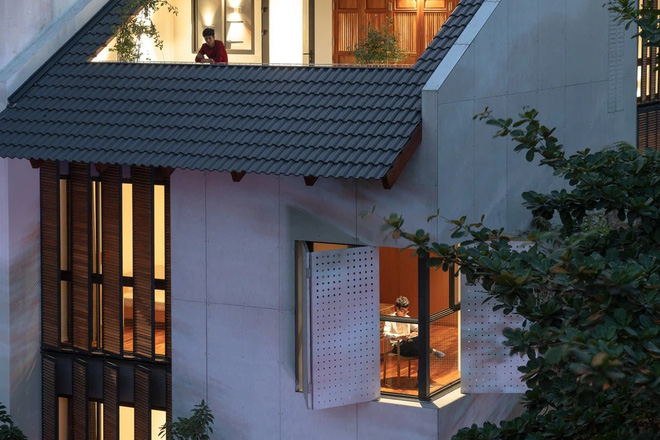 6 ngôi nhà Việt nhìn ngoài cứ ngỡ không có gì, bước vào mới bất ngờ với không gian và kiến trúc đỉnh cao-19