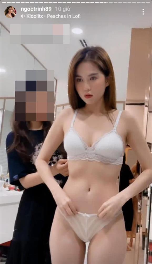 Ngọc Trinh thật khó để trở nên sang chảnh với pha mặc quần kiểu này-7