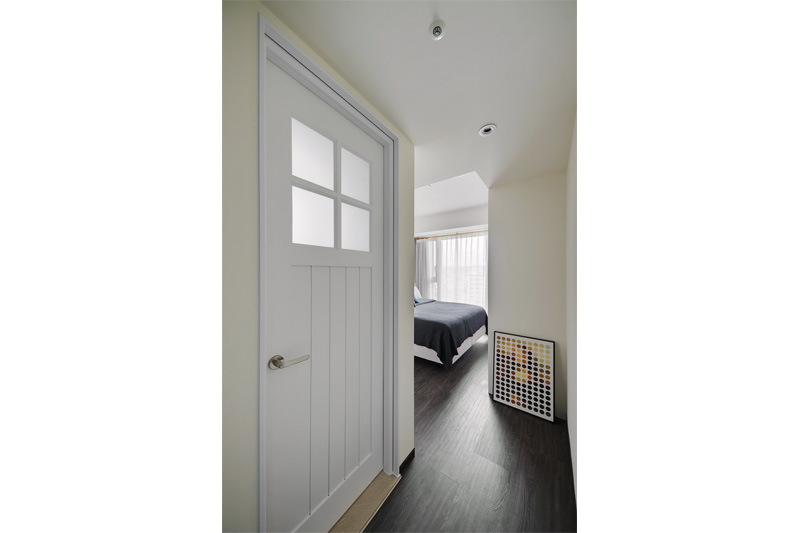 Căn hộ đáng yêu với những mảng màu gradient đặc sắc, độc lạ mà tinh tế-10