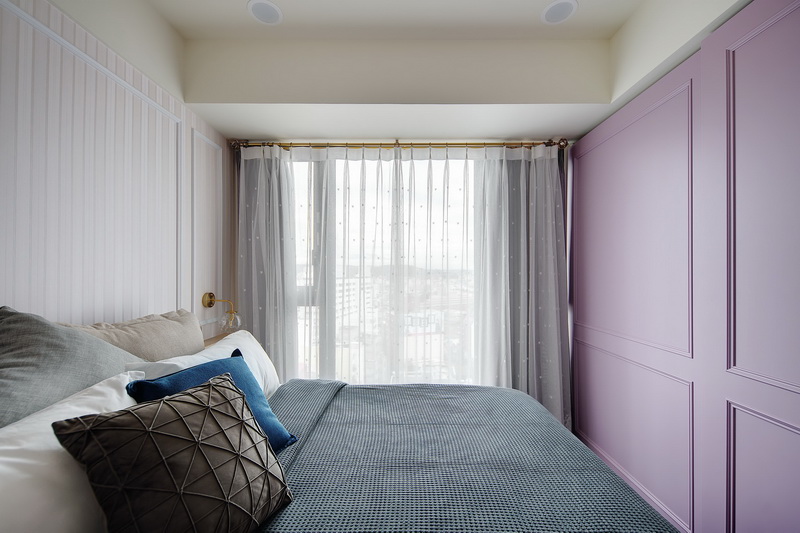 Căn hộ đáng yêu với những mảng màu gradient đặc sắc, độc lạ mà tinh tế-11