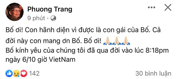 Hồng Vân bức xúc lên tiếng, bảo vệ NS Hoài Linh và bố ruột vừa qua đời bị antifan xúc phạm nặng nề-5