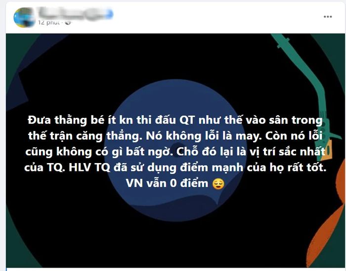 Cư dân mạng ngao ngán vì 3 bàn thua cùng kịch bản của tuyển Việt Nam trước tuyển Trung Quốc-1