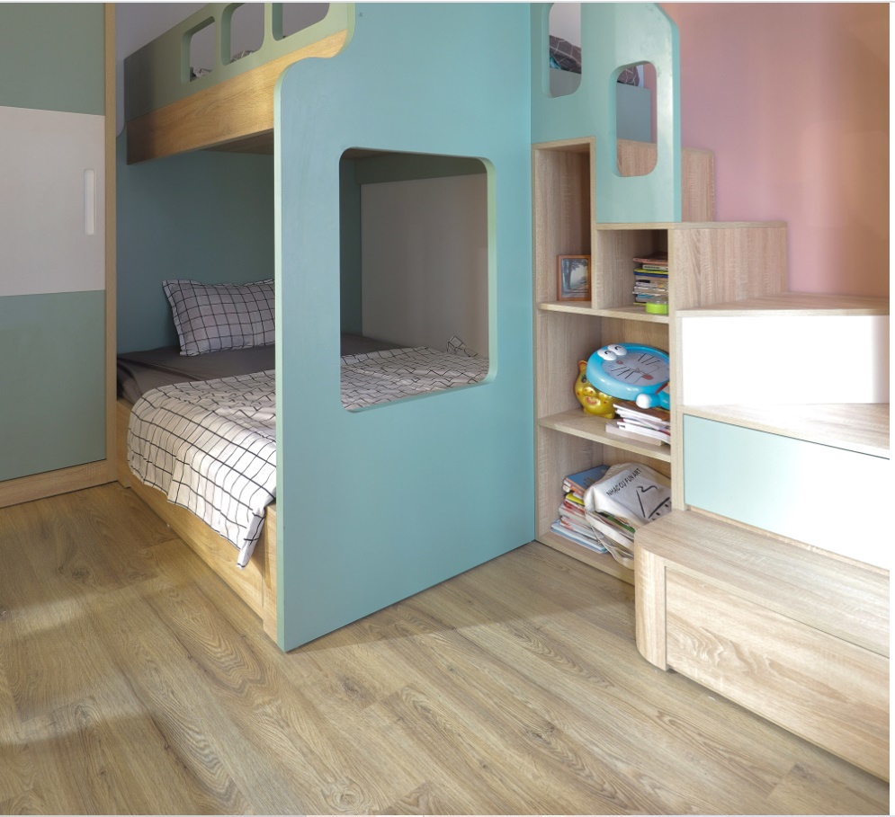 Gia chủ quanh năm thư thái nhờ thiết kế căn hộ Vintage màu xanh mint-5