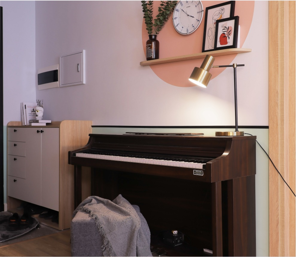 Gia chủ quanh năm thư thái nhờ thiết kế căn hộ Vintage màu xanh mint-9