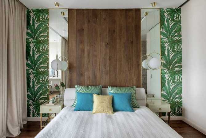 Sự kết hợp màu sắc tuyệt vời giúp mang đến diện mạo mới mẻ và không gian nghỉ ngơi hoàn hảo cho phòng ngủ-17