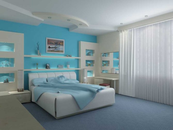 Sự kết hợp màu sắc tuyệt vời giúp mang đến diện mạo mới mẻ và không gian nghỉ ngơi hoàn hảo cho phòng ngủ-22