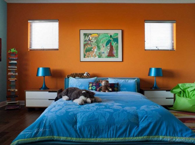 Sự kết hợp màu sắc tuyệt vời giúp mang đến diện mạo mới mẻ và không gian nghỉ ngơi hoàn hảo cho phòng ngủ-14