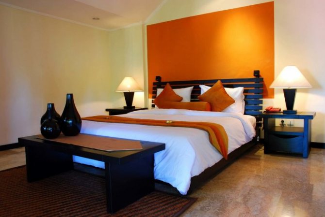 Sự kết hợp màu sắc tuyệt vời giúp mang đến diện mạo mới mẻ và không gian nghỉ ngơi hoàn hảo cho phòng ngủ-33