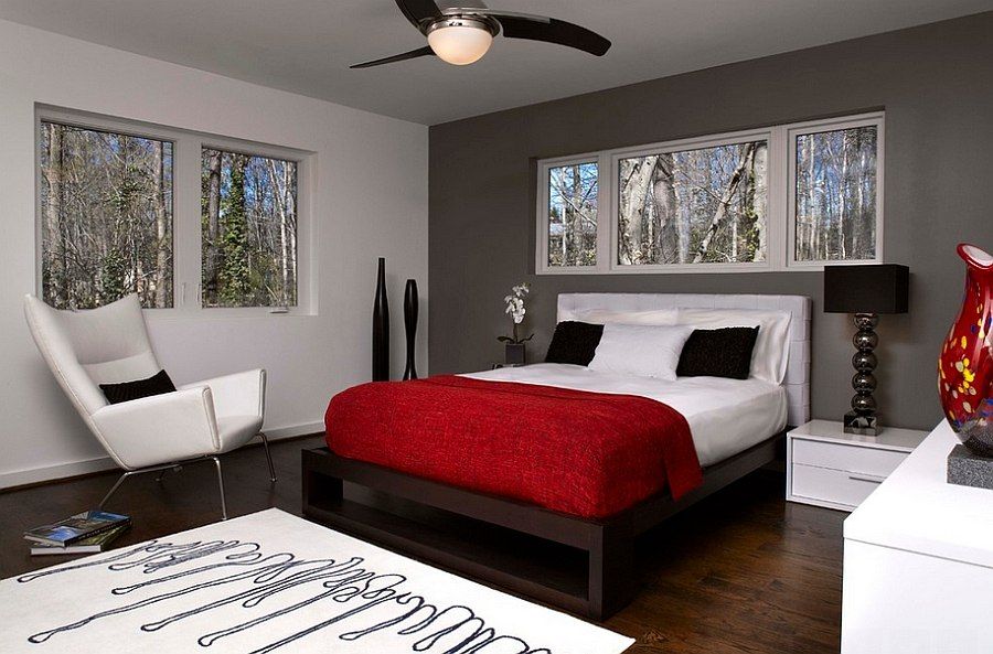 Sự kết hợp màu sắc tuyệt vời giúp mang đến diện mạo mới mẻ và không gian nghỉ ngơi hoàn hảo cho phòng ngủ-10