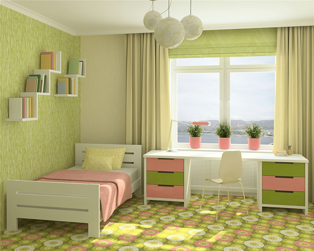 Sự kết hợp màu sắc tuyệt vời giúp mang đến diện mạo mới mẻ và không gian nghỉ ngơi hoàn hảo cho phòng ngủ-11