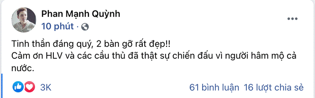 Netizen Việt bình loạn sau trận thua trước ĐT Trung Quốc: Người an ủi động viên, người chỉ trích từ cầu thủ đến thủ môn, người lo xa tới trận mùng 1 Tết luôn rồi-3