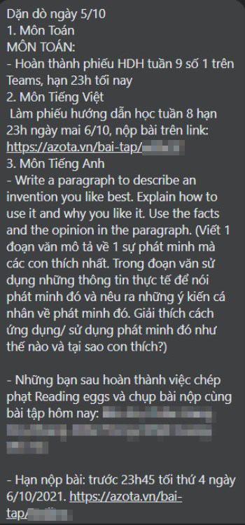 Nhiều thứ oái oăm, phụ huynh xin buông việc học online của con-1