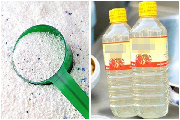 Thêm giấm trắng vào bột giặt ai ngờ có tác dụng rất mạnh, hầu như chưa ai biết-1