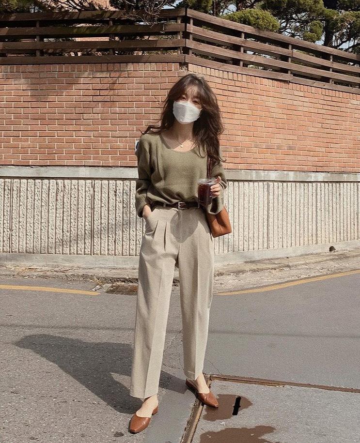 Chân không thon dài vẫn có vài cách khắc phục để trông bạn sang, xịn như gái Hàn đó-4