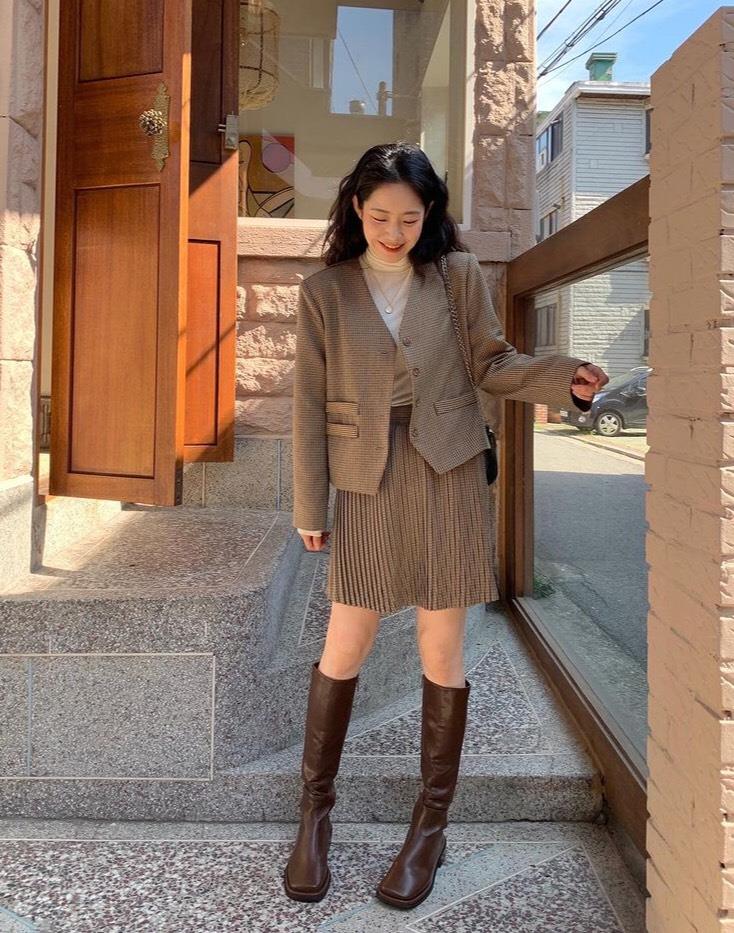 Chân không thon dài vẫn có vài cách khắc phục để trông bạn sang, xịn như gái Hàn đó-5