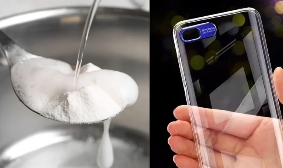 Ốp điện thoại ố vàng đến mấy cũng sạch bóng trong tích tắc chỉ với một giọt nước này-2