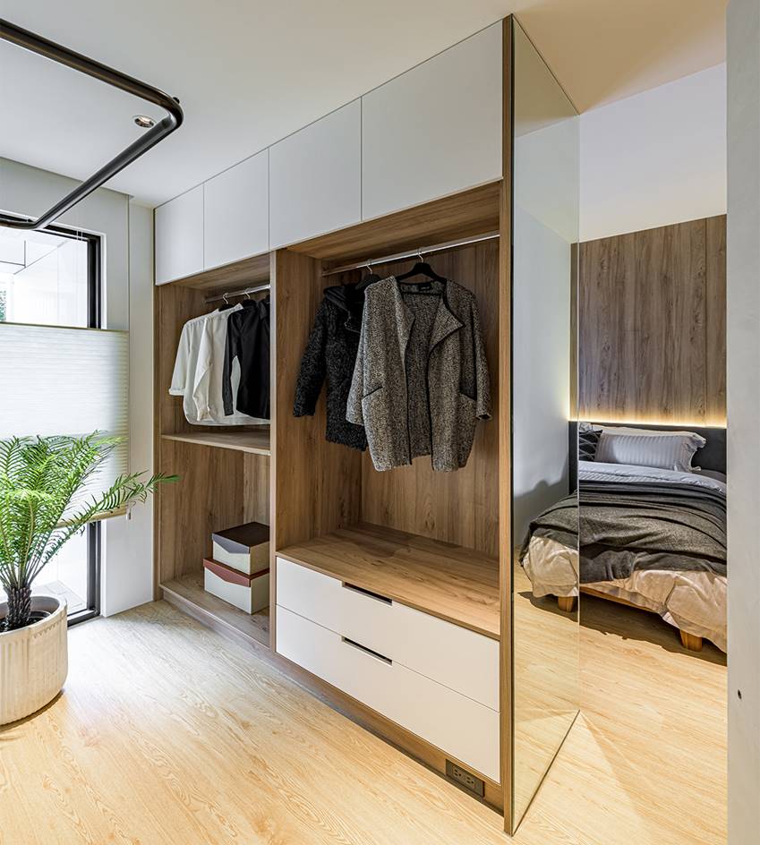 Căn hộ nhỏ với những yếu tố hình vòng cung ấn tượng, đem đến không gian sống mềm mại và thư thái-12