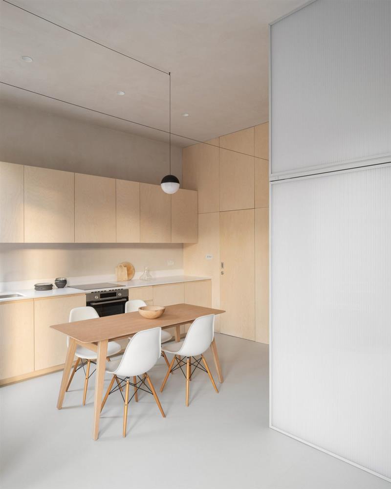 Căn hộ nhỏ 29m2 nhờ phòng ngủ kiểu kén mà như rộng gấp đôi, trông sang xịn với tiện nghi đầy đủ-1