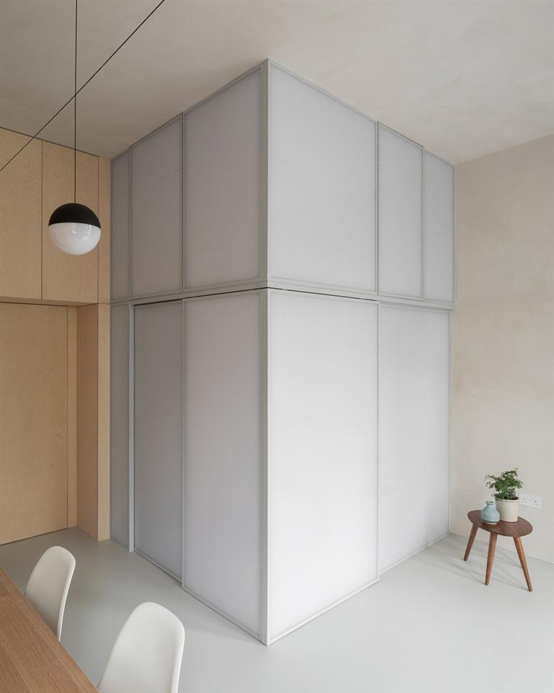 Căn hộ nhỏ 29m2 nhờ phòng ngủ kiểu kén mà như rộng gấp đôi, trông sang xịn với tiện nghi đầy đủ-7