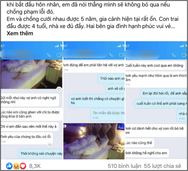 Mang máy tính đi sửa, vợ phát hiện tin nhắn tiểu tam gửi chồng: Anh mạnh như hôm qua em thích lắm” và màn xử lý bình tĩnh khó tin của cô vợ-1